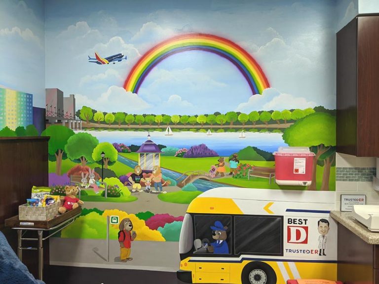 leilas-art-corner-custom-mural-artist-commercial-pediatric-clinic-school-daycare-office-restaurant-36