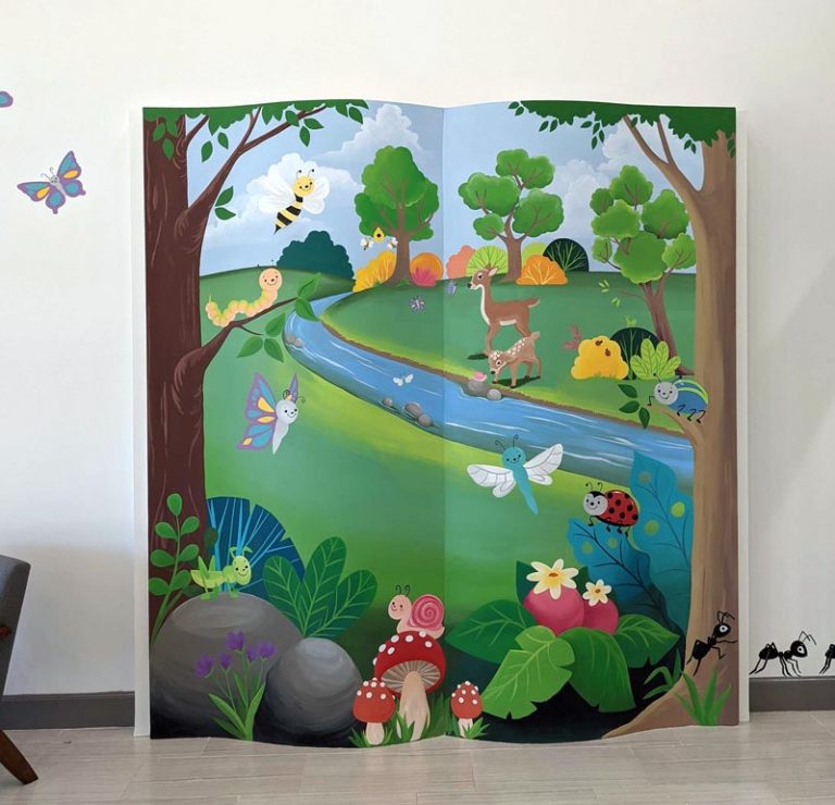 leilas-art-corner-custom-mural-artist-commercial-pediatric-clinic-school-daycare-office-restaurant-51