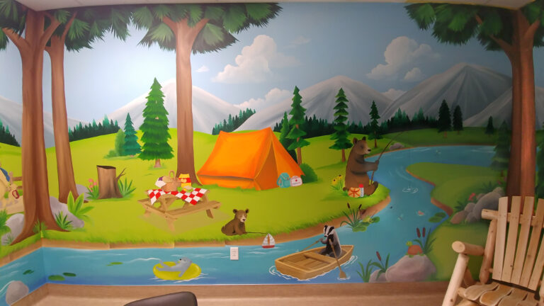 camping mural 1